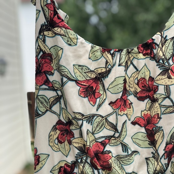 Free People mini dress, floral - Picture 3 of 4